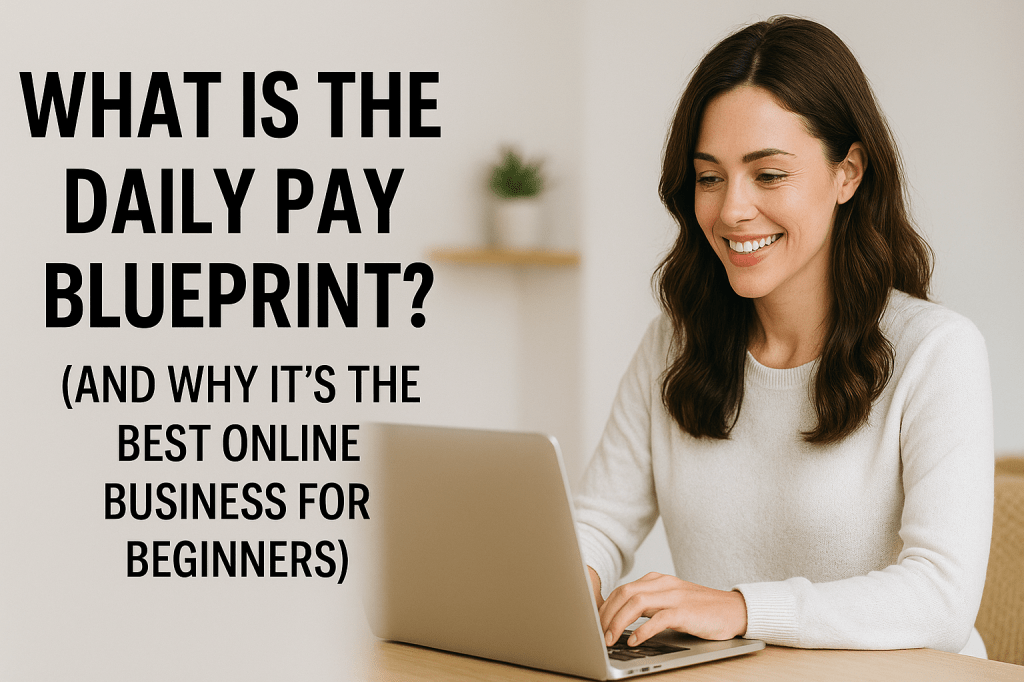 What Is the Daily Pay Blueprint? (And Why It’s the Best Online Business for&nbsp;Beginners)